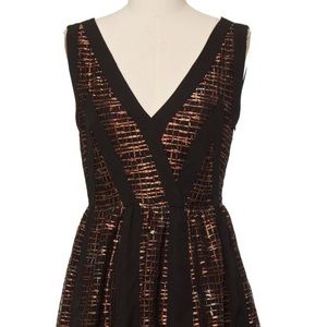 Black/rose gold cocktail dress. Worn once.